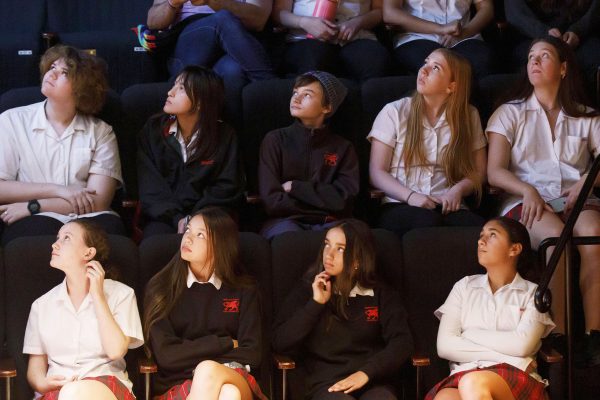 Students from Menai High School at the Dedicated School's Performance of THE GLASS MENAGERIE, 2025