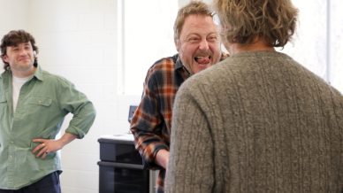 TRUE WEST rehearsals