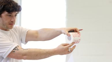 TRUE WEST rehearsals